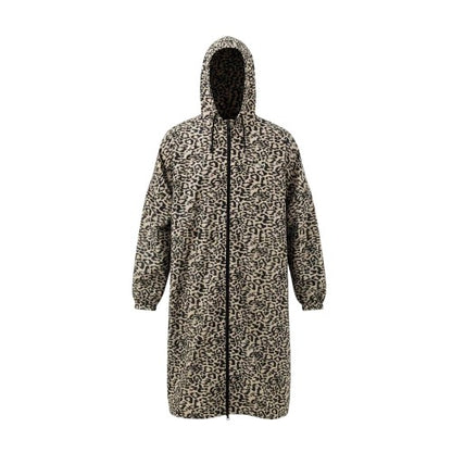 Front - Gelert Womens/Ladies Leopard Print Waterproof Oversized Jacket