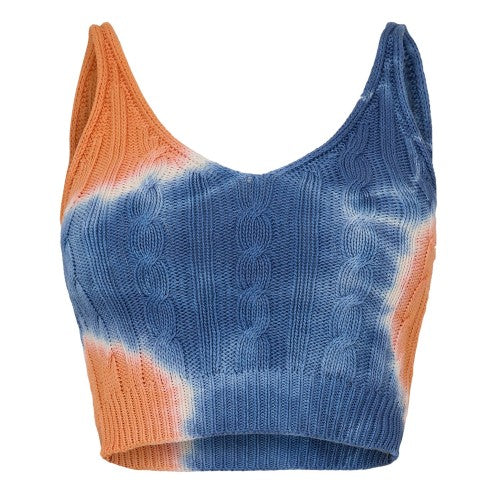 Front - Diesel Womens/Ladies Cable Knit Slim Bralette