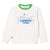 Front - Lacoste Childrens/Kids Printed Fleece Crew Neck Sweatshirt