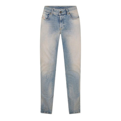 Front - Diesel Mens D-Finitive Denim Jeans
