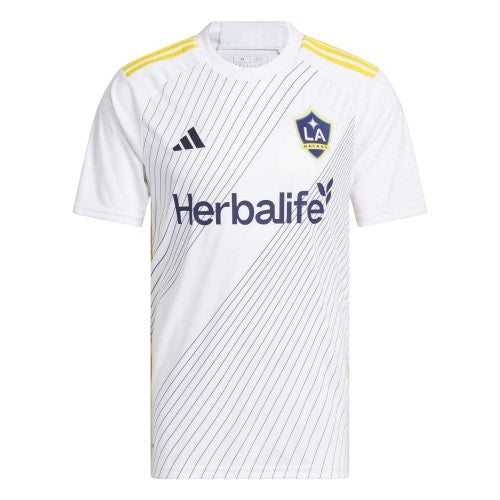 Front - Adidas Mens LA Galaxy 24/25 Football Jersey