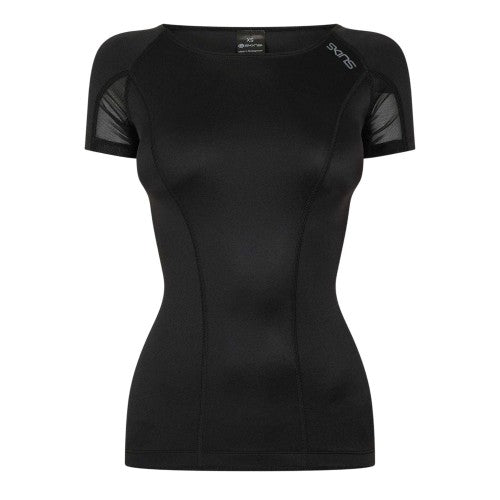 Front - Skins Womens/Ladies Dnamic Performance Boat Neck Gym Top