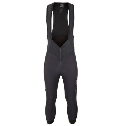 Front - Endura Mens Zip Front Cycling Bib Shorts
