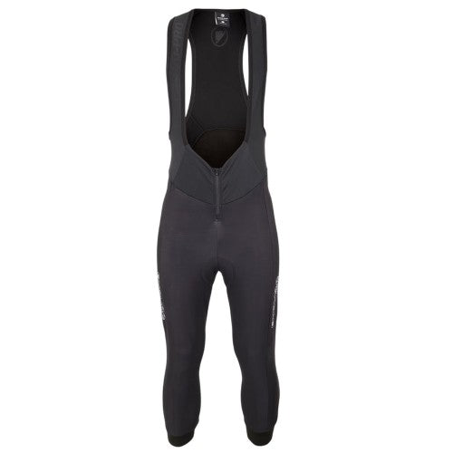 Front - Endura Mens Zip Front Cycling Bib Shorts