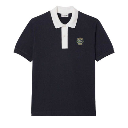 Front - Lacoste Mens Badge Classic Polo Shirt