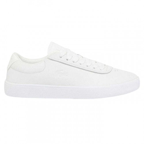 Front - Lacoste Womens/Ladies Baseshot Evo Leather Trainers