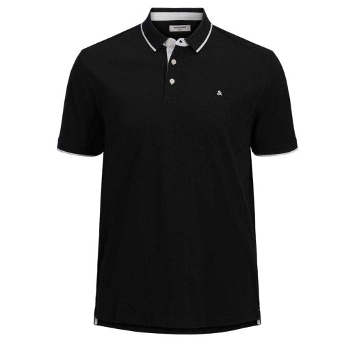 Front - Jack And Jones Mens Paulos Organic Cotton Polo Shirt