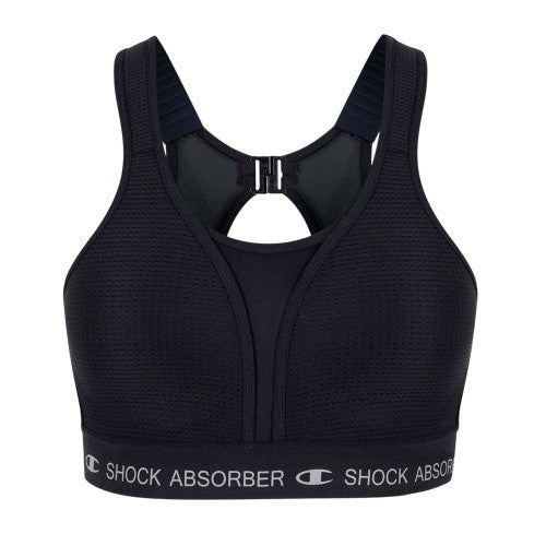 Front - Shock Absorber Womens/Ladies Logo Sports Bra