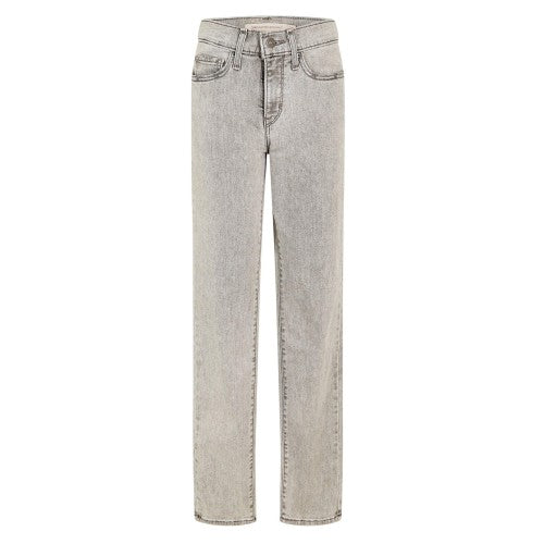 Front - Levis Womens/Ladies High Rise Straight Leg Jeans