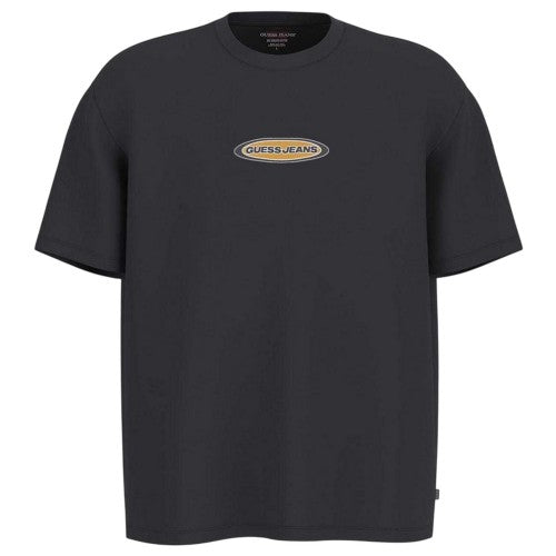 Front - Guess Unisex Adult Wordmark Jersey Crew Neck T-Shirt