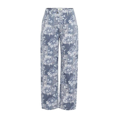 Front - Firetrap Womens/Ladies Cotton Floral Jeans