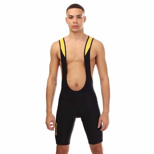 Front - Skins Mens Thermal Cycling Bib Shorts