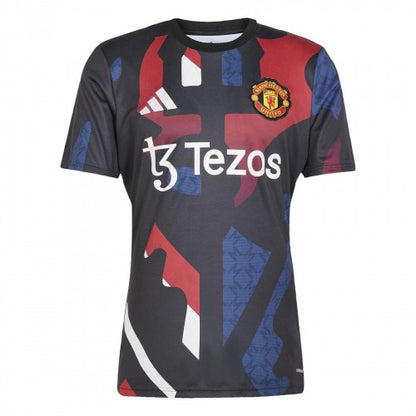 Front - Adidas Mens 2024/2025 Manchester United FC Football Shirt