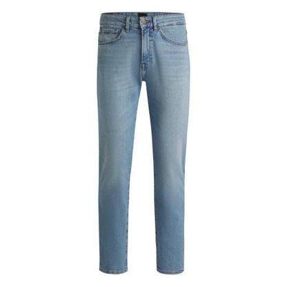 Front - Boss Mens 5 Pockets Regular Jeans