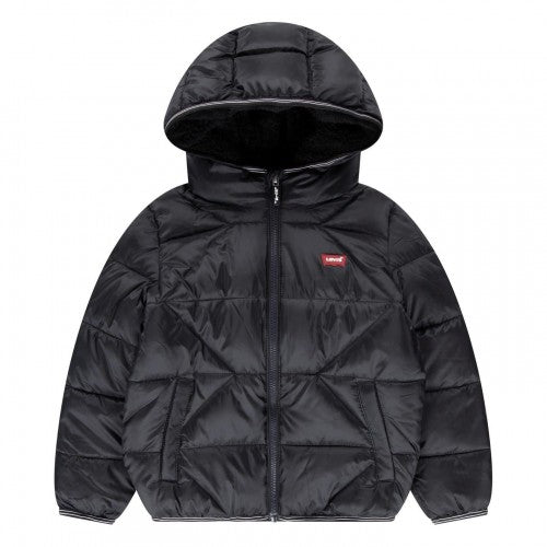 Front - Levis Childrens/Kids Hooded Puffer Jacket