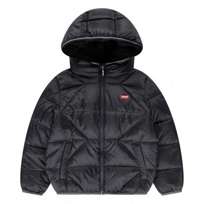 Front - Levis Childrens/Kids Hooded Puffer Jacket
