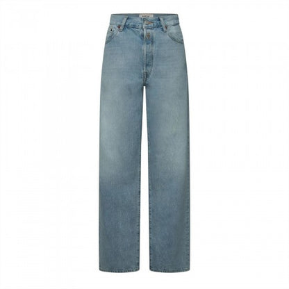 Front - Replay Womens/Ladies 9zero1 Straight Jeans
