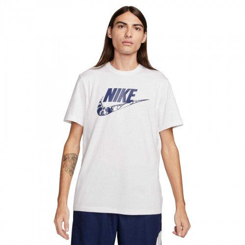 Front - Nike Mens Logo Cotton T-Shirt