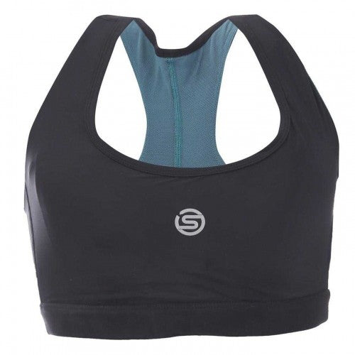 Front - Skins Womens/Ladies Scoop Neck Active Sports Bra