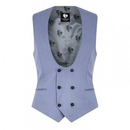 Front - Twisted Tailor Mens Slim Waistcoat