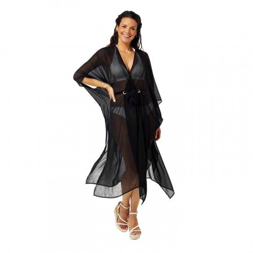 Front - Biba Womens/Ladies Chiffon Kaftan
