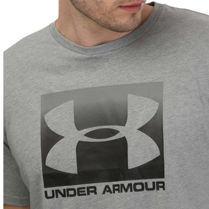 Front - Under Armour Mens Sportstyle Boxed Logo T-Shirt
