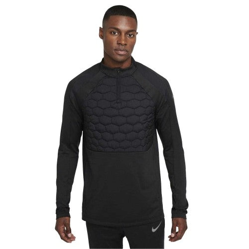 Front - Nike Mens Regular Raglan Drill Top