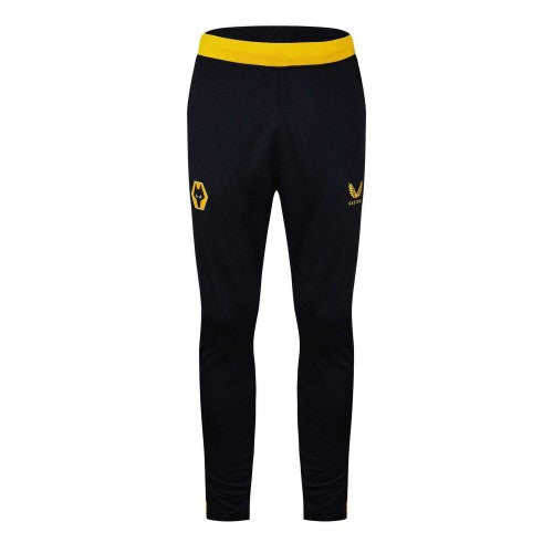Front - Castore Mens Wolverhampton Wanderers FC Tracksuit Bottoms