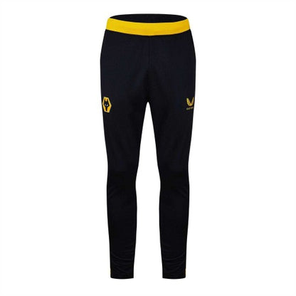 Front - Castore Mens Wolverhampton Wanderers FC Tracksuit Bottoms