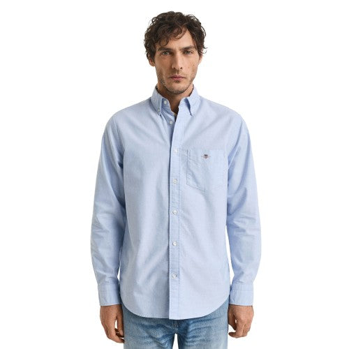 Front - Gant Mens Archive Shield Oxford Regular Shirt