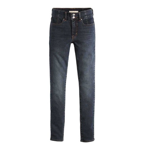 Front - Levis Womens/Ladies 311 Shaping Leather Patch Skinny Game Jeans