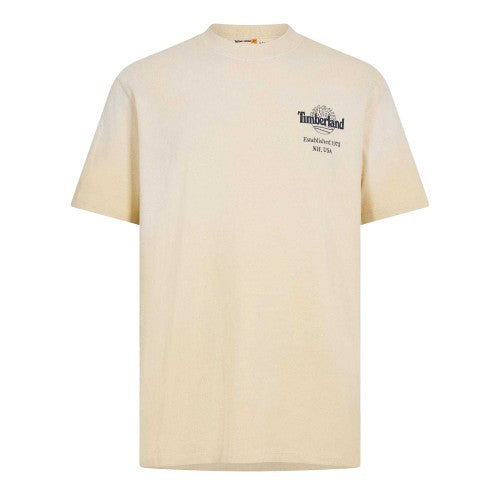 Front - Timberland Mens Back Print Oversized T-Shirt