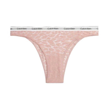 Front - Calvin Klein Womens/Ladies Nylon Brazilian Briefs
