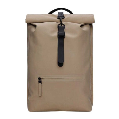 Front - Rains Plain Waterproof Cycling Rucksack