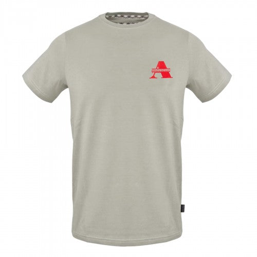Front - Aquascutum Mens Embroidered Logo T-Shirt