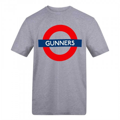 Front - AWD Unisex Adult Gunners Tube T-Shirt