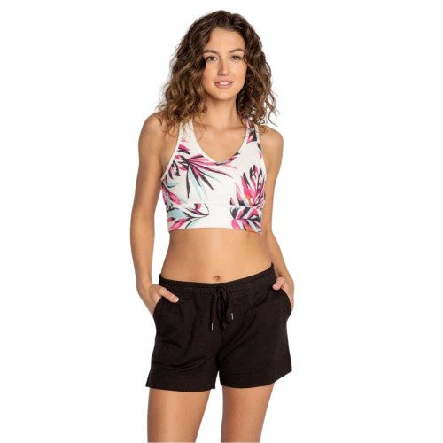 Front - PJ Salvage Womens/Ladies Salvage Leaves Peached Bralette