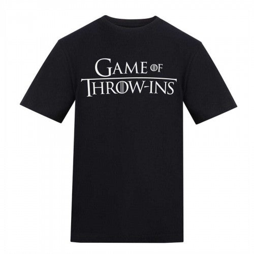 Front - AWD Unisex Adult Game Of Throw Ins T-Shirt