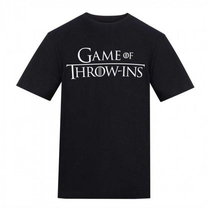 Front - AWD Unisex Adult Game Of Throw Ins T-Shirt