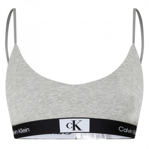 Front - Calvin Klein Womens/Ladies Triangle Spaghetti Strap Bralette