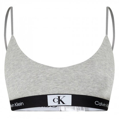 Front - Calvin Klein Womens/Ladies Triangle Spaghetti Strap Bralette