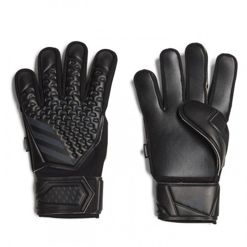 Front - Adidas Unisex Adult Predator Match Fingersave Goalkeeper Gloves