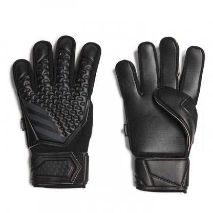 Front - Adidas Unisex Adult Predator Match Fingersave Goalkeeper Gloves