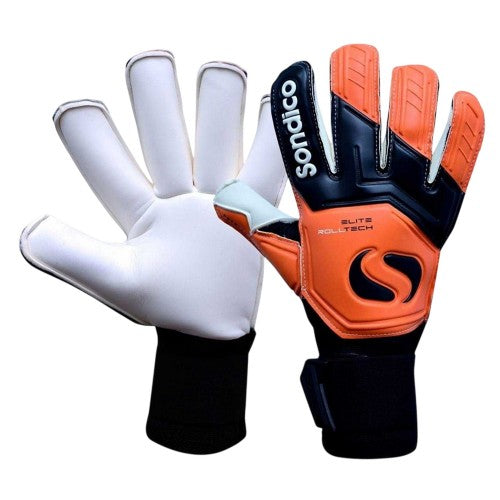 Front - Sondico Unisex Adult Elite Rolltech Goalkeeper Gloves