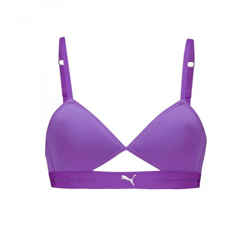 Front - Puma Womens/Ladies Peek A Boo Bralette