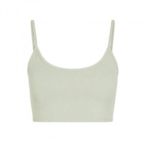 Front - Missy Empire Womens/Ladies Ribbed Strappy Bralette