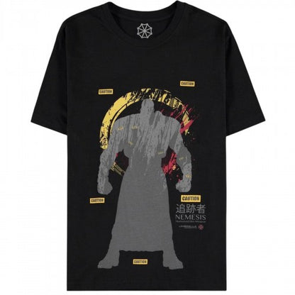 Front - Resident Evil Unisex Adult S.T.A.R.S. Nemesis (The Resident Evil Character) T-Shirt