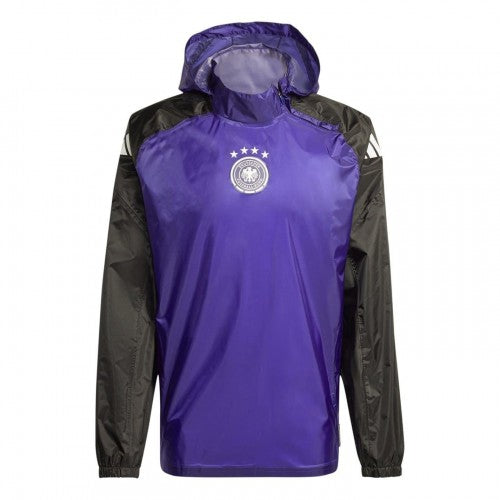 Front - Adidas Mens Tiro 24 Pro Germany DFB Raincoat