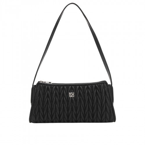Front - Hugo Chris 2.0 Ma Textured Faux Leather Hobo Bag