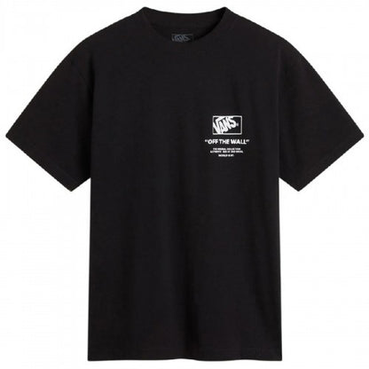 Front - Vans Mens Off The Wall Graphic Print T-Shirt